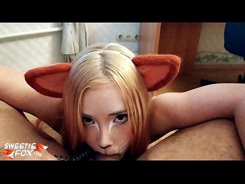 ❤️ Kitsune slikke dick en cum yn har mûle ❤️❌ Russyske porno by wy ❌️